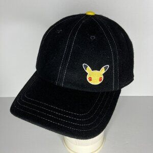 Pokemon Center 25th Anniversary Pikachu Celebrations Adjustable Adult Hat
